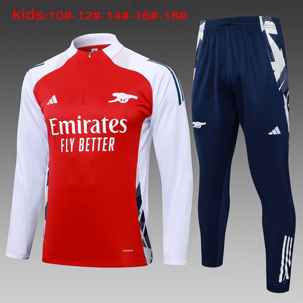 Niños Sudadera De Training Arsenal 2024/25 Rojo Blanco 3